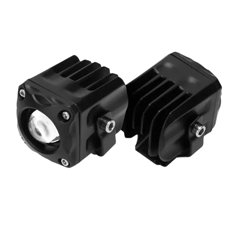 

1.77 Inch Mini LED Driving Light Dual Color Motorcycle Spotlight 12V 24V Hi Lo Beam Headlamp For Scooter Dirt Bike Cruiser ATV