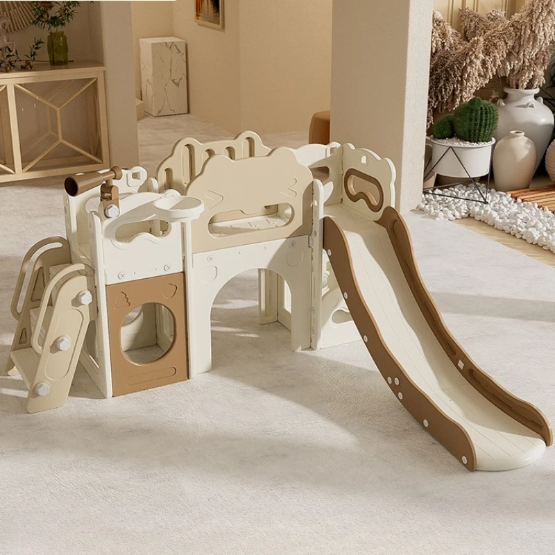 Indoor Baby Slide Climbing Safety Kids Slide Game Toys Playground Stable Children Slides Smooth Plastic Eco Friendly Slides