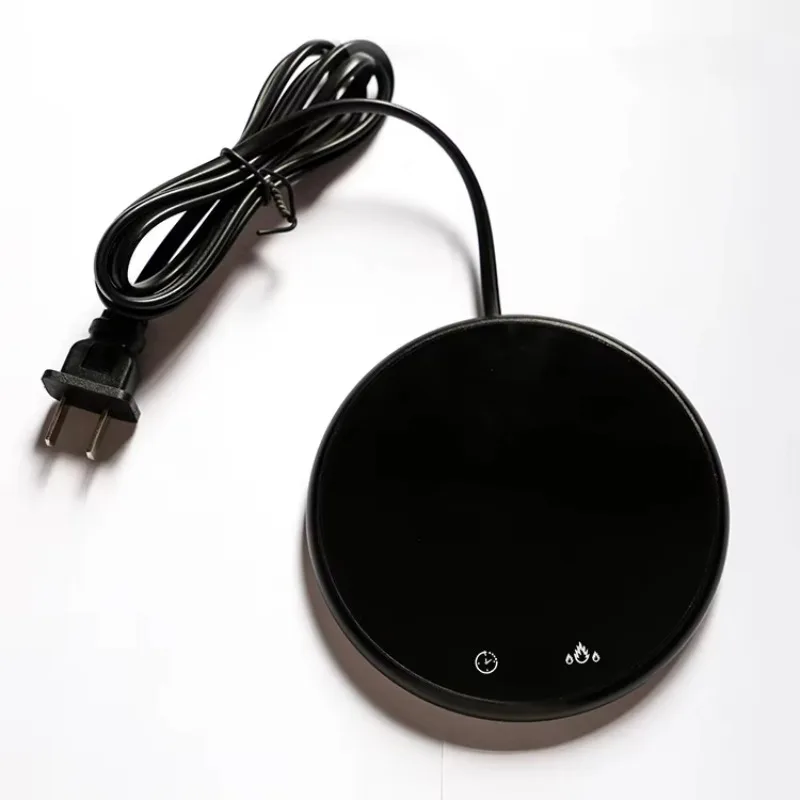 220V Cup Heater Mug Warmer Smart Thermostatic Hot Tea Makers 2 Temperature Heating Coaster Desktop Heater for Coffee Milk Tea
