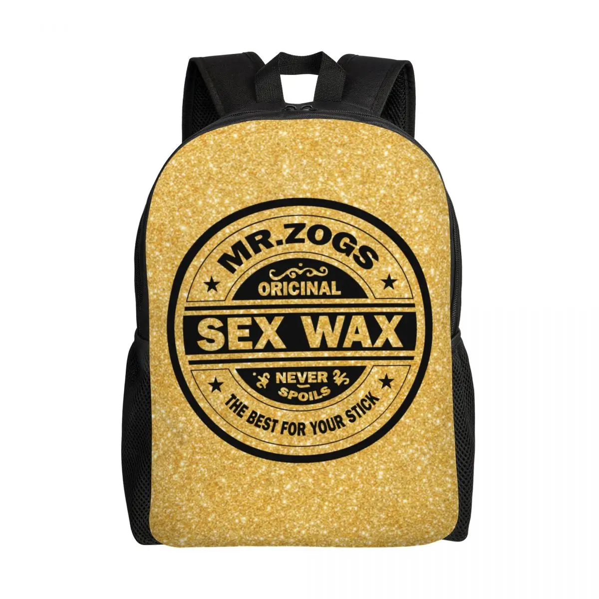 Mr Zogs Sex Wax Backpacks for Women Men School College Student Bookbag Fits 15 Inch Laptop Bags