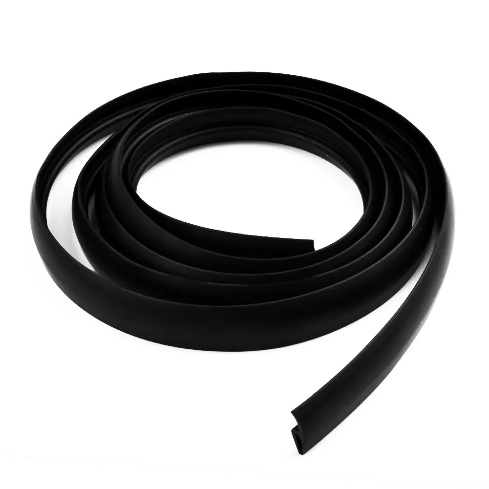 

2m Seal Strip Trim For Car Front Windshield Sunroof Weatherstrip Rubber Black Practical Car Seal Strip Accessories