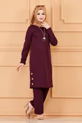 Women's Tunic Pants Muslim Women Hijab Clothing Muslim Women hijab 2021 Winter Knitwear Sweater Muslim women hijab