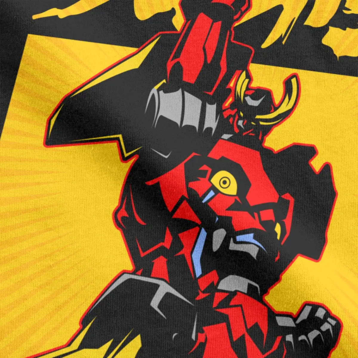 236 Gurren Cover vintage anime mecha Vintage kamina tengen toppa yoko 100% Cotton Short Sleeve T Shirts O Neck Clothing Gift