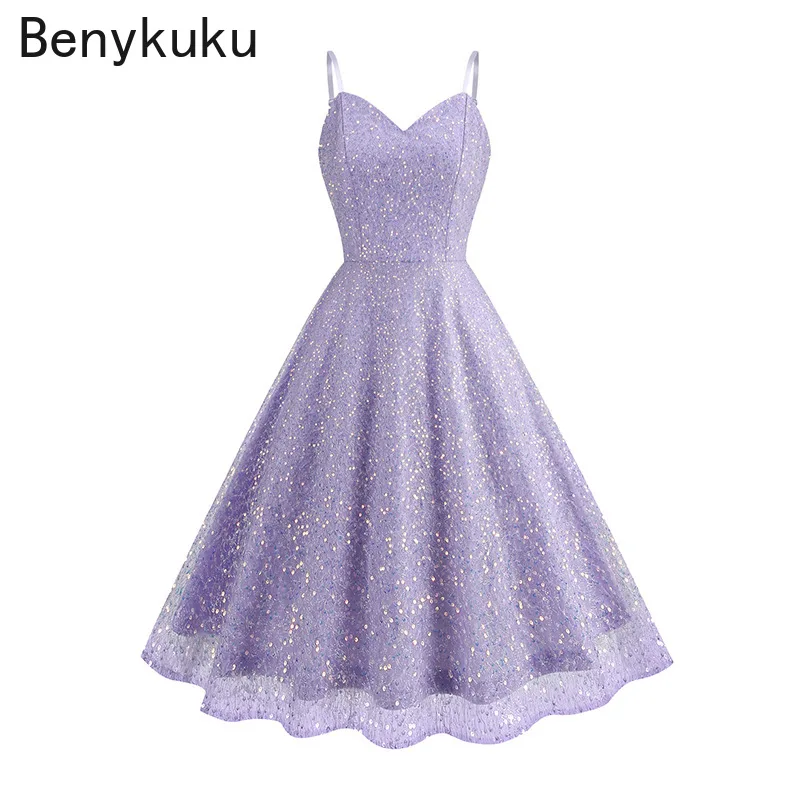Spaghetti Strap Lace Up Sequins Vintage Dresses Sexy V Neck Ladies Evening Birthday Party Luxury Prom Dress 2025 Womans Clothing