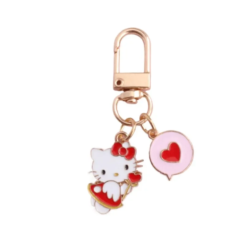 Sanrio Hello Kitty brelok śliczne breloczki z motywem kreskówkowym wisiorek AirPods torby dekoracja plecaka dla najlepszych przyjaciół prezenty