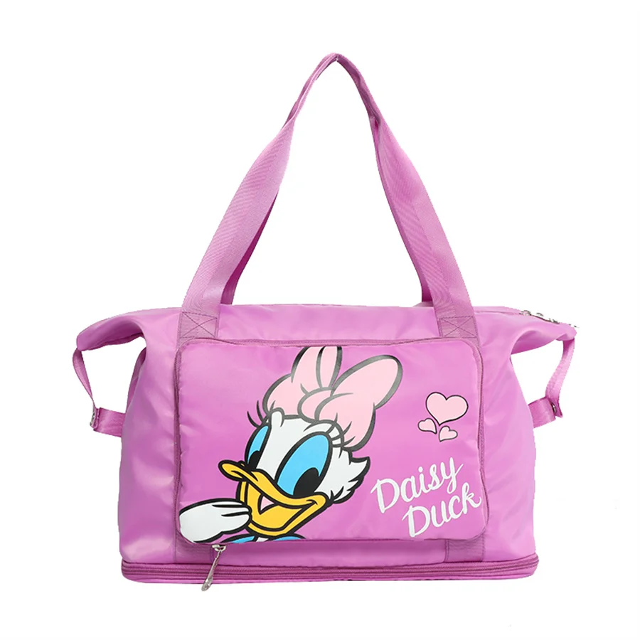 Disney Lisence Travel Bag Large Capacity,Foldable,High Aesthetics,Dry Wet Separation Bag