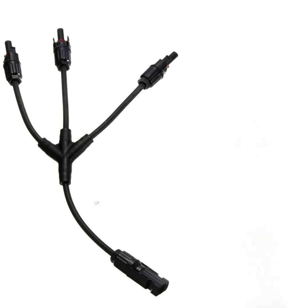 

Y Branch Connector for Photovoltaic Systems with 3 to 1 Configuration and Protection Against Moisture and UV Degradation