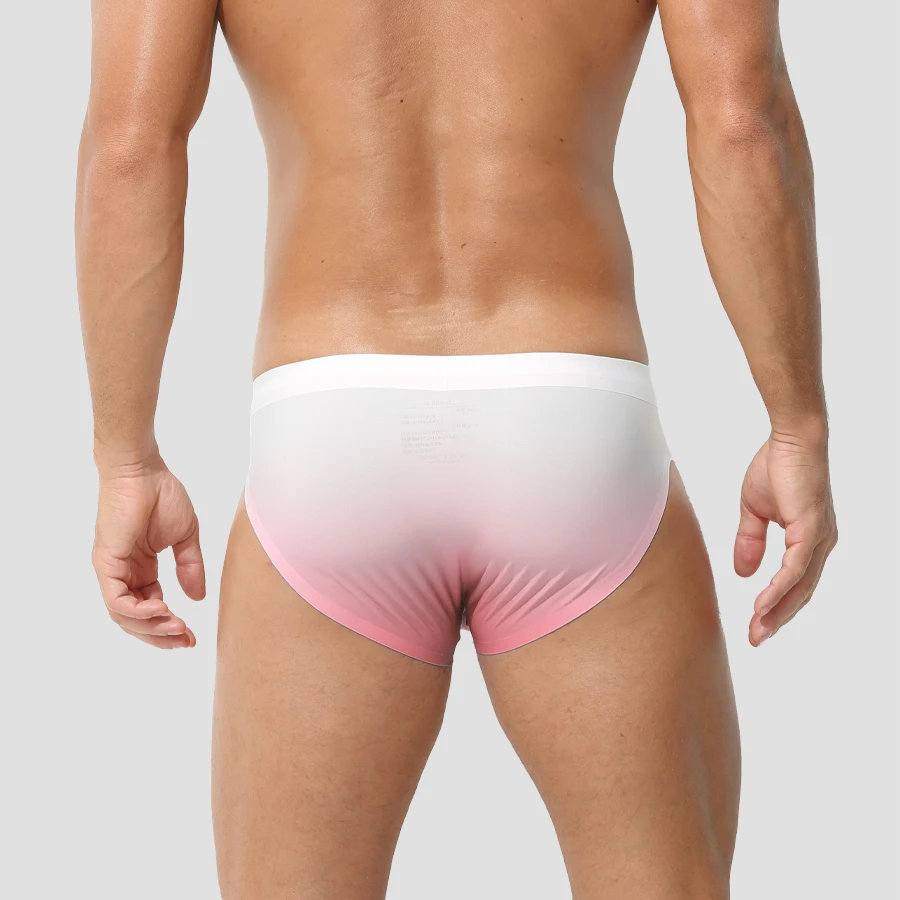 

Men's silk briefs summer breathable quick-drying seamless shorts parent ultrhin