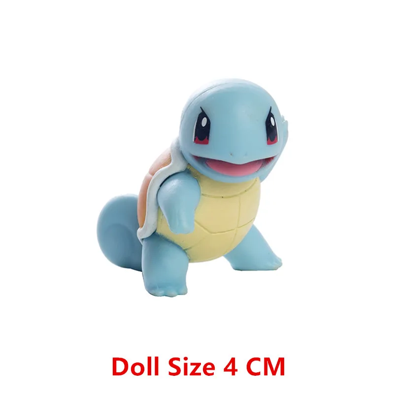 Pokemon Anime-Figuren Mewtwo Gengar Pikachu Eevee Dragon Cosplay-Sammlung Actionfiguren Modellspielzeug Geburtstagsgeschenke Großeinkauf