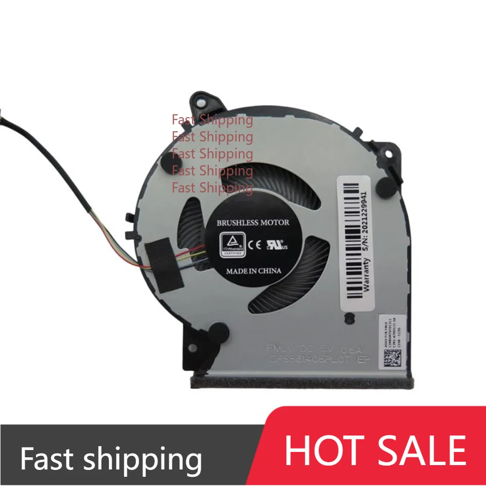C=For  ASUS X509UJ X509UB X509UA X509MA X509FL X509FJ X509FB X509FA X509DL X509DJ X509DA X509BA DC5V Laptop CPU Fan Replacement