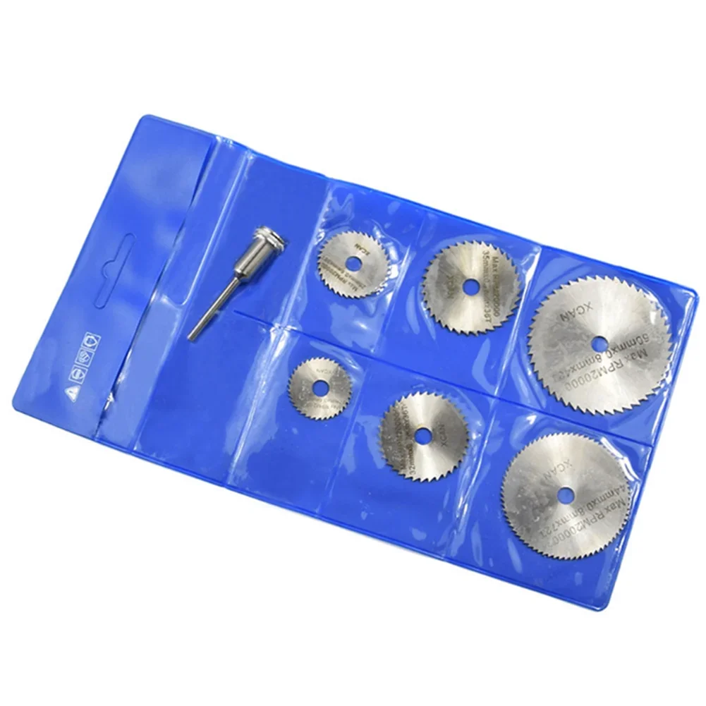 Cutting Disc Circular Saw Blade 22-50mm 3.2/6mm Mandrel HSS For Wood Diamond Cutting Rotary Tool Electric Drill Grinder Parts