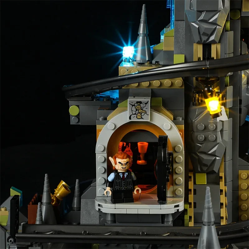 LEGO 76417 Wizarding Bank 빌딩 블록 세트, DIY LED 조명 키트, 블록 모델 없음