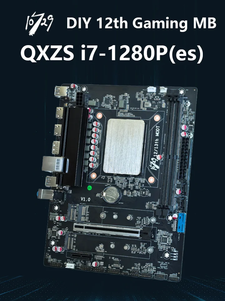 DIY Gaming Computer motherboard with Onboard 12th Alder Lake QXZS DIY Gaming Computer motherboard with Onboard 12th Alder Lake QXZS