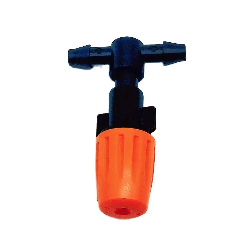 

Orange New Adjustable Plastic Misting Nozzle And Nozzle Fittings Fit With 4/7 MM Water Hose