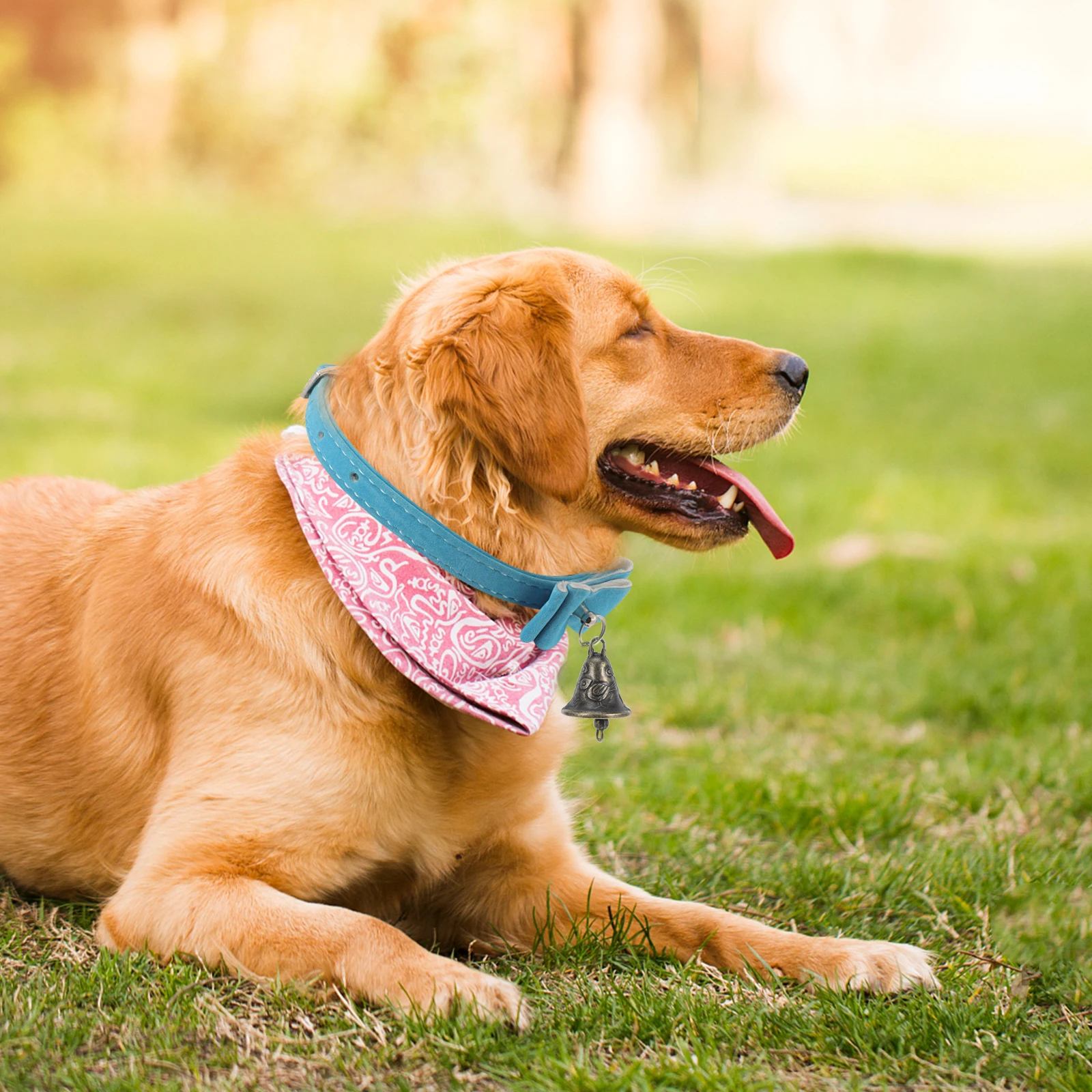 

25Pcs Small Hanging Bells Vintage Bronze Metal Ornaments Wind Chime Accessories Pet Collar Jingle Craft Charms Outdoor