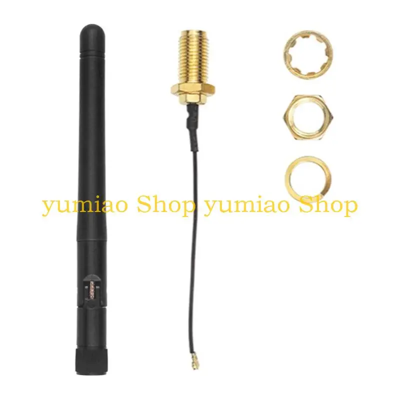 587B External 2.4GHz WiFi Antennae with Pigtail for 5Pro/5MAX/5Plus/5Ultra Series Boards SMA Connector Included