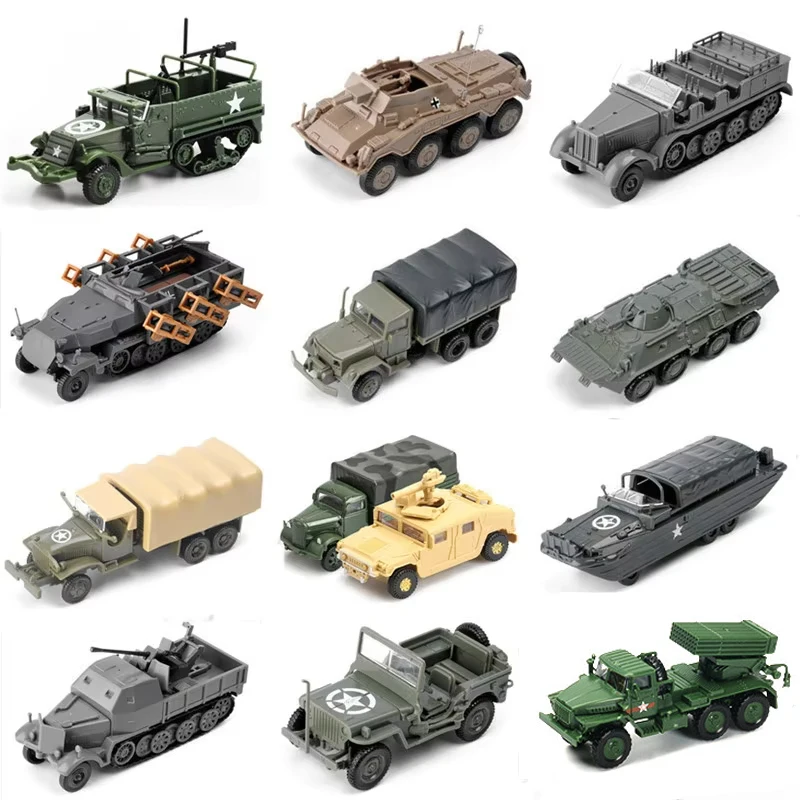 4d 1/72 veículos militares montagem quebra-cabeça modelo caminhão hummer mesa de areia jogo de guerra carro de combate carro blindado brinquedo plástico