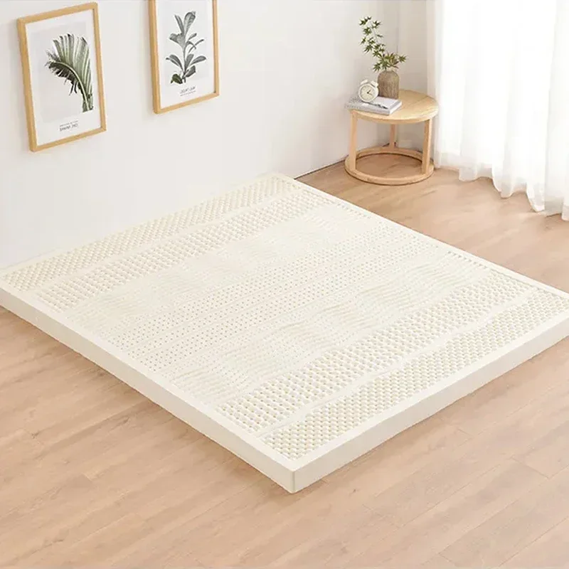 

%a 100% Natural Latex Mattress Natural Rubber Pure Mattress 2.5/5/7.5/10cm thickened Home Bedroom Cushion Mat