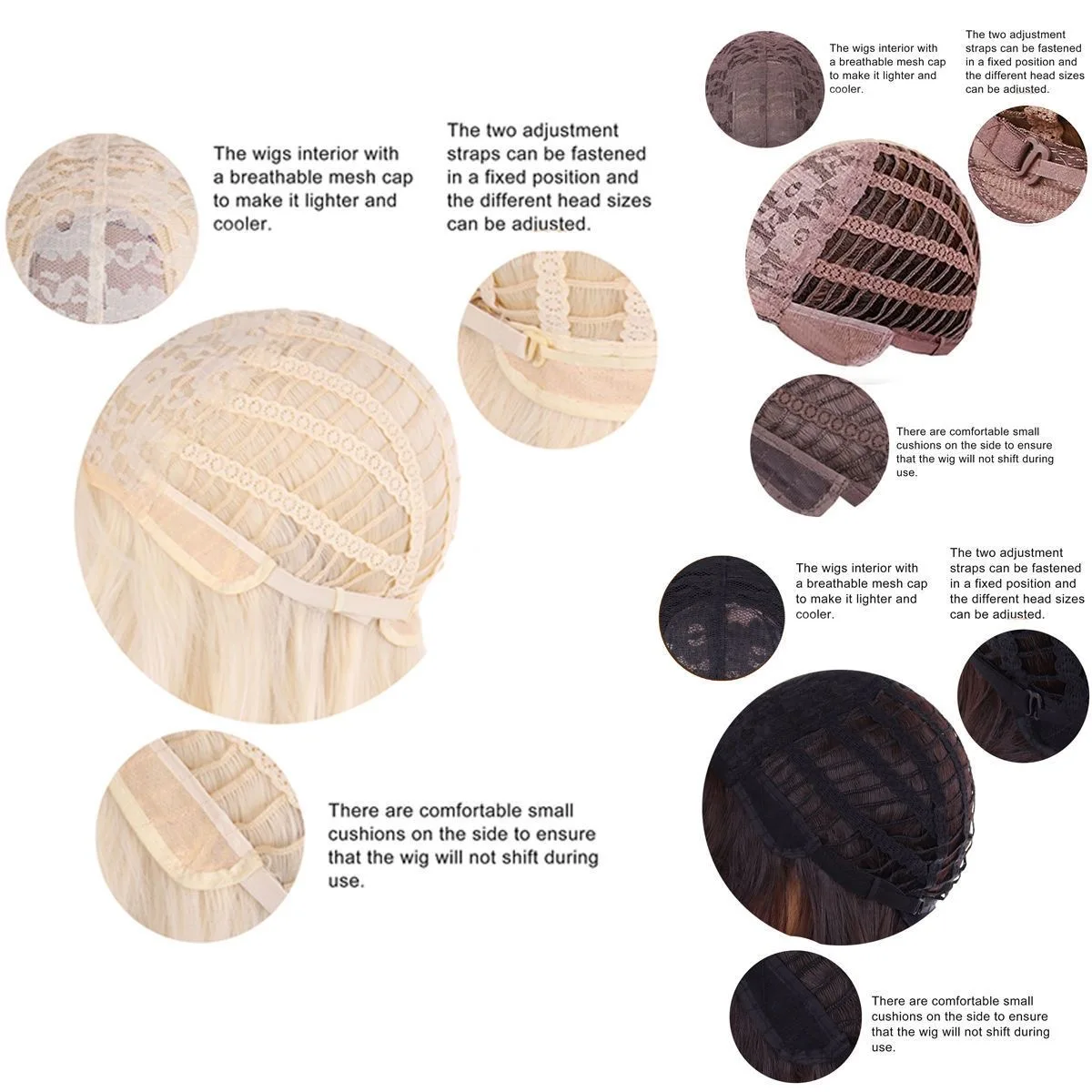 أنيمي أوشي نو كو هوشينو Ai الأرجواني شعر مستعار تأثيري أغطية الرأس فتاة لوليتا ذيل حصان مقاومة للحرارة بيروكات صناعية اكسسوارات الشعر #6