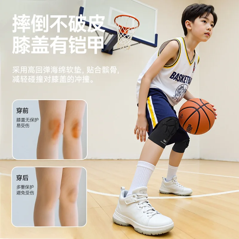 Kneepad Sports Protection Breathable Football Basketball Outdoor Sports Kneepad Protection Professional Knee Anti-drop Durable view 3
