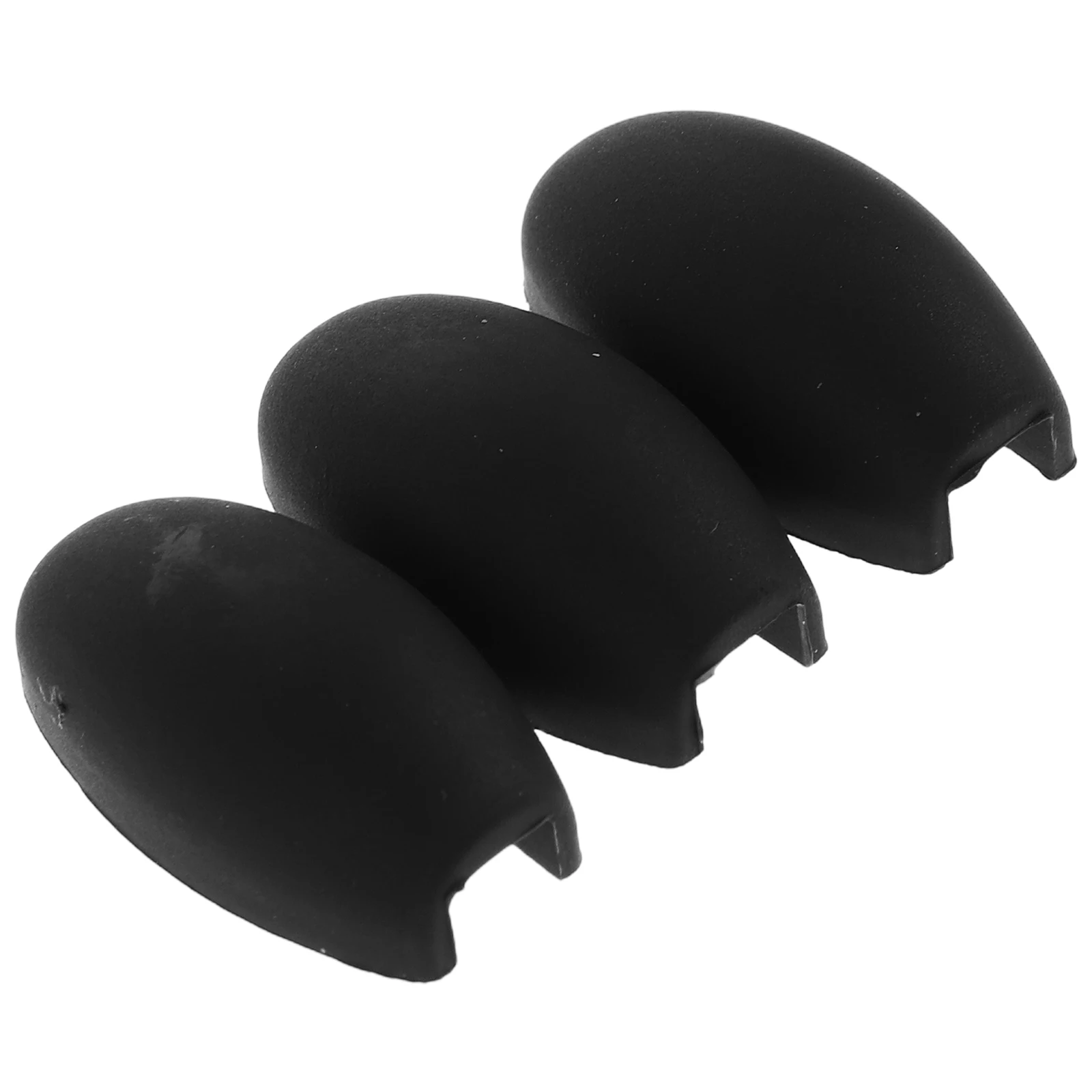 

3 Pcs Saxophone Silicone Keys Thumb Rest Cushion Rubber Musical Instrument Black Alto Wind Accessories Compatible Tenor