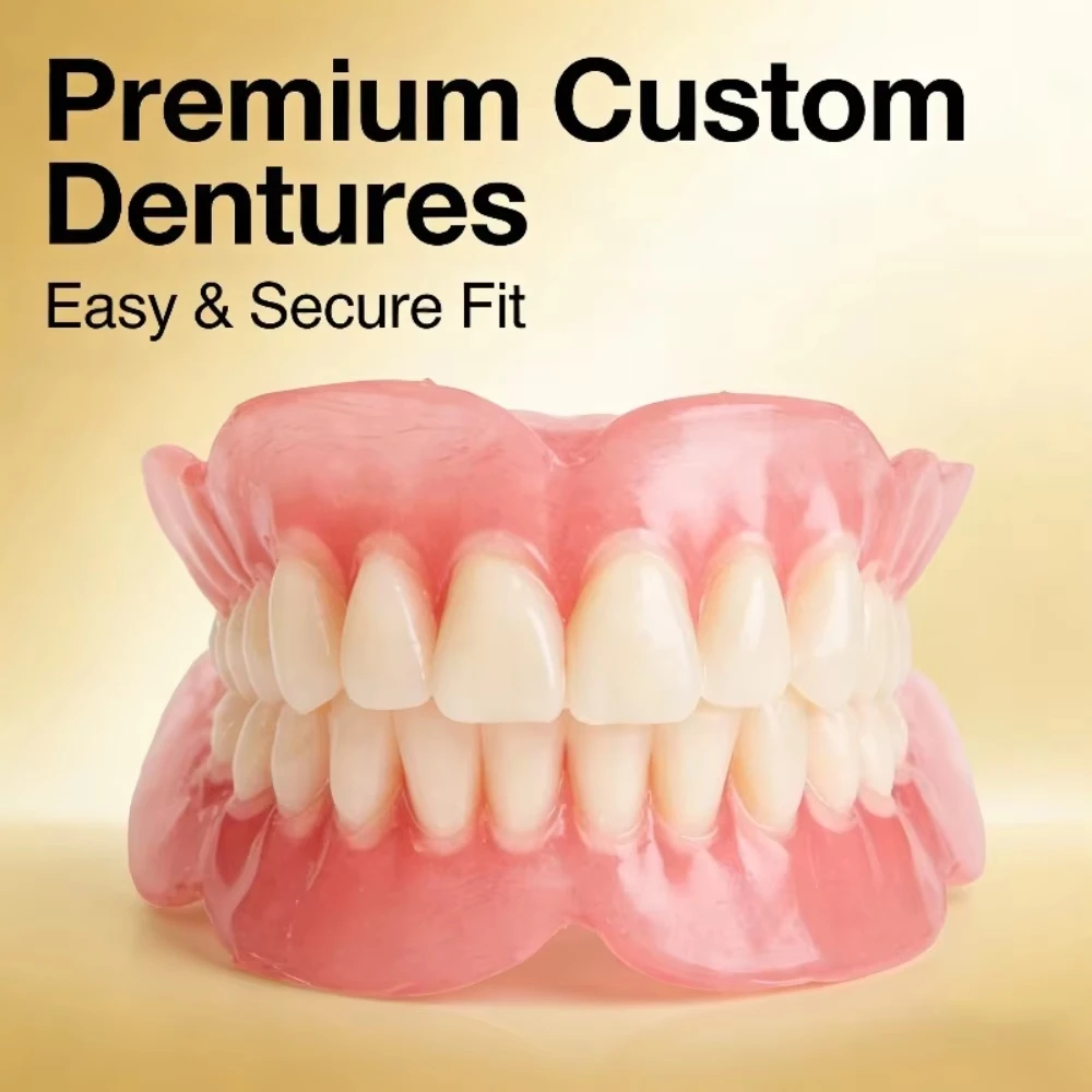2026 New HOT Immediate Dentures: Denture Bases Made for Adults with Full Tooth Loss – ᴀᴅᴜʟᴛ ꜱɪʟɪᴄᴏɴᴇ ᴅᴇɴᴛᴜʀᴇꜱ ꜰᴜʟʟ ꜱᴇᴛ