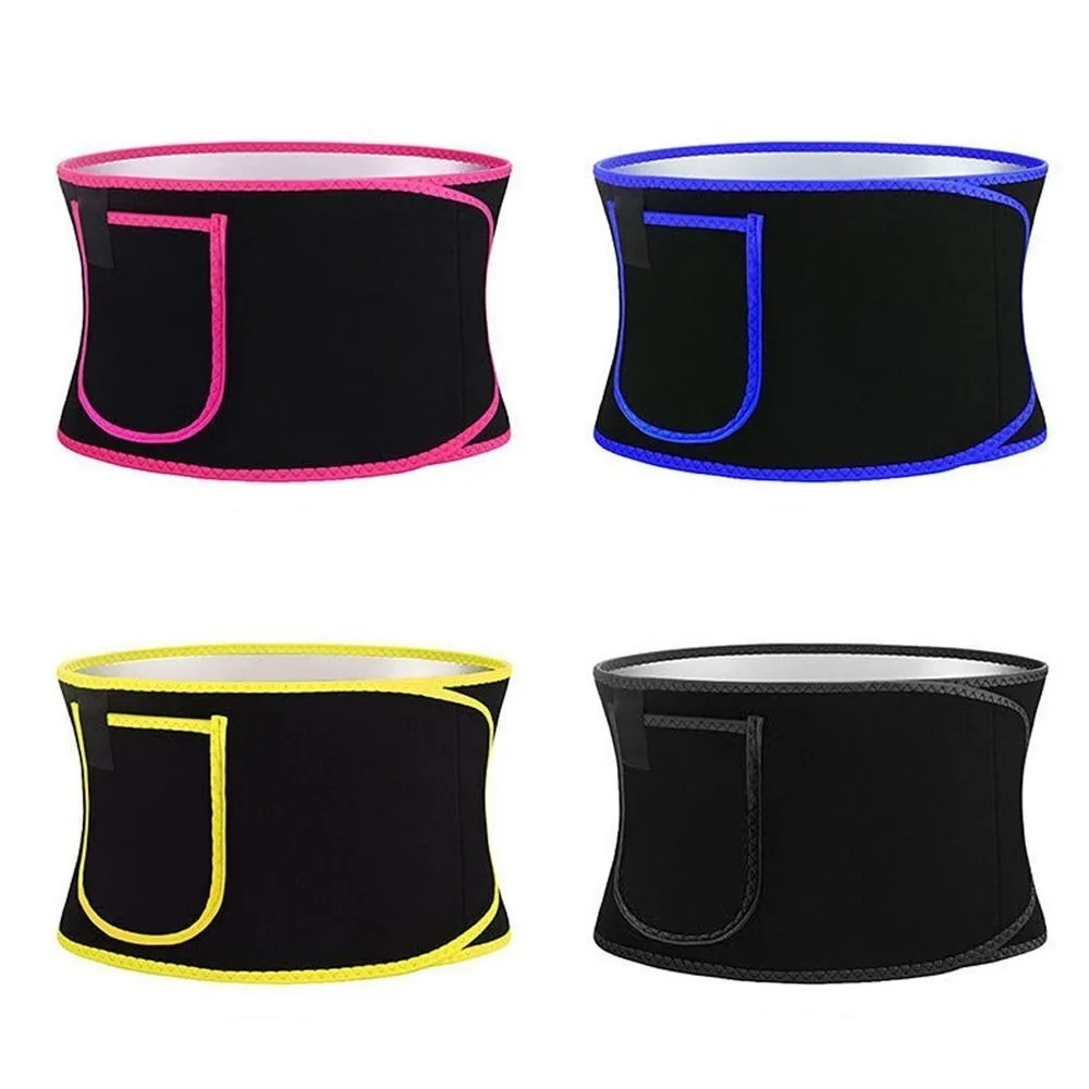 

New Silver Ion Slimming Sweat Belt Elastic Adjustable Sports Body Sculpting Belt Fat Burning Waist Tummy Trimmer Men and Women