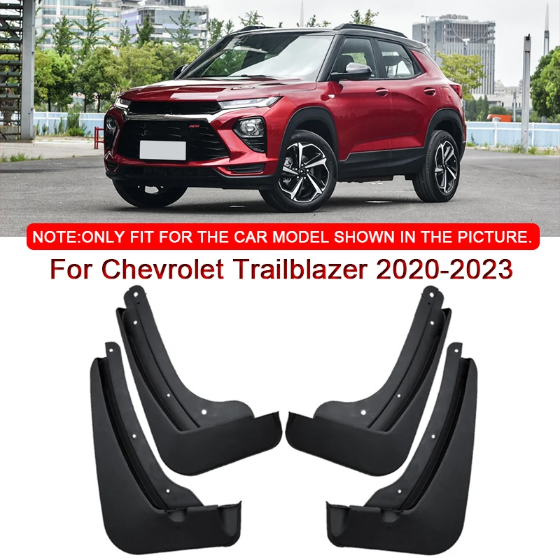 For Chevrolet Trailblazer 2020-2023 Car Styling Car Mud Flaps Splash Guard Mudguards MudFlaps Front Rear Fender Auto Accessories