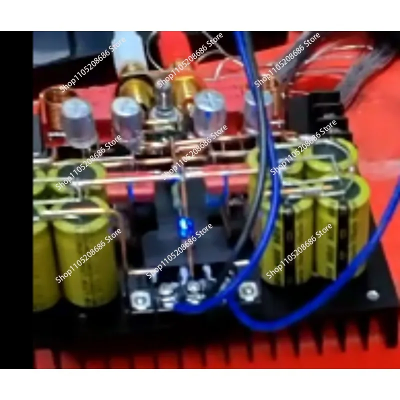 LM1875 scaffolding power amplifier board, HIFI2.0 power amplifier, power: 30w+30w input voltage: dual AC transformer 9-18V