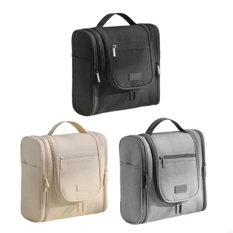 

340D Travel Hanging Toiletry Bag for Women and Men Large Capacity Makeup Bag for Essential Accessories Cosmetic