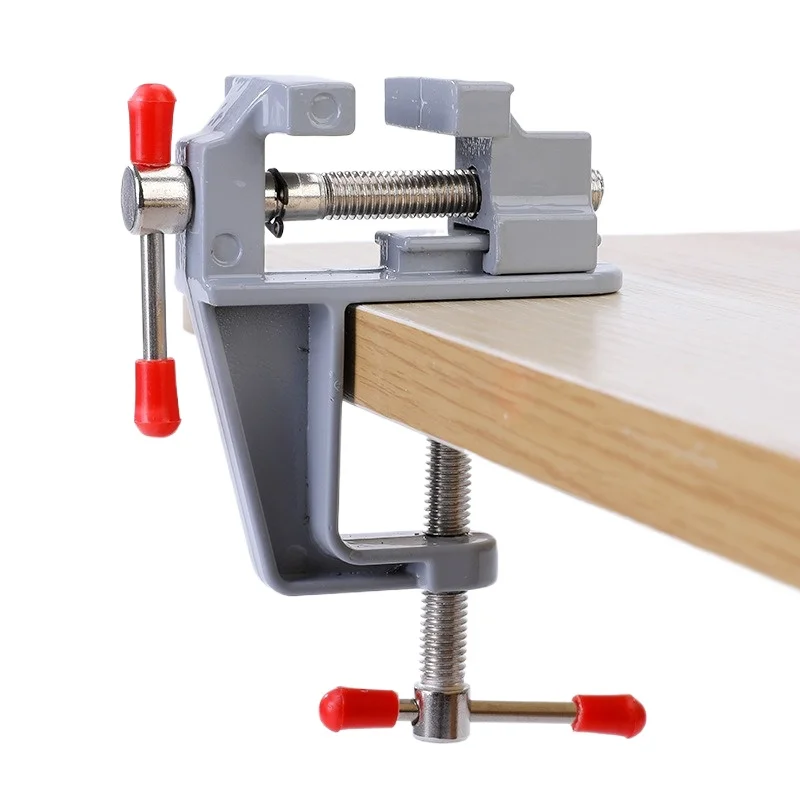 

Mini Clamp On Table Bench Vise, Portable Tool Vice for DIY Jewelry Hobby Model Making