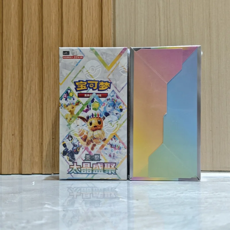 Hot Pok Ptcg Sv8a Chinese Version 17.5 Taijing Shengju Supplementary Package Csv9.5c Blind Box Battle Game Collection Cards
