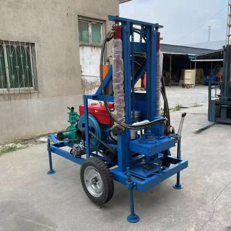 200M High Efficiency And Easy To Operate Hydraulic Machine Water Well Drilling Rig For Sale view 6