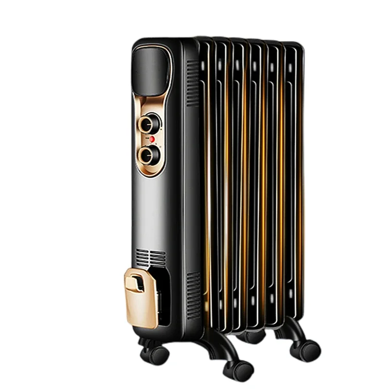 Grzejnik elektryczny podgrzewany elektrycznie tabletki na olej cynowy oszczędzające energię wyciszenie oleju konwekcyjnego nagrzewnica powietrza podgrzewany elektrycznie konwekcyjnego