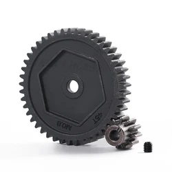 Harden Steel Spur Gear 45T 0.8M 32P Motor Pinion Gear 11T for 1/10 RC Crawler  TRX-4 TRX4 TRX6 Upgrade Parts 8053 6747