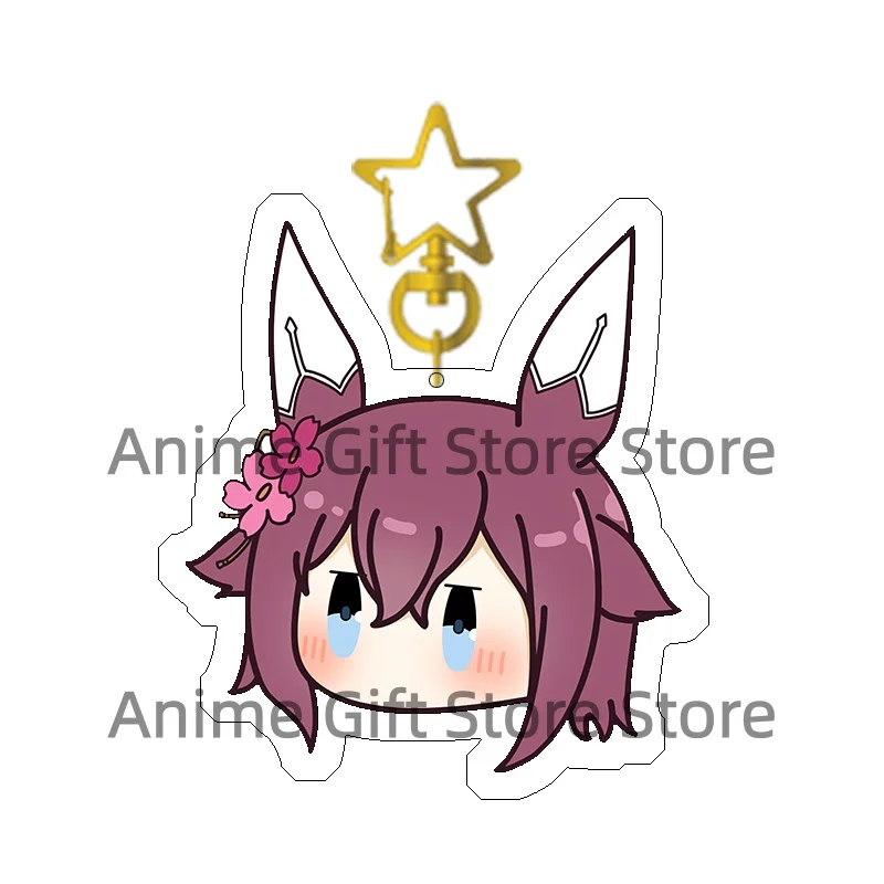 2026 Anime Pretty Derby Latest model Acrylic pendant Keychain Accessories Decoration Fan Gifts 6CM FACTORY STORE 6CM