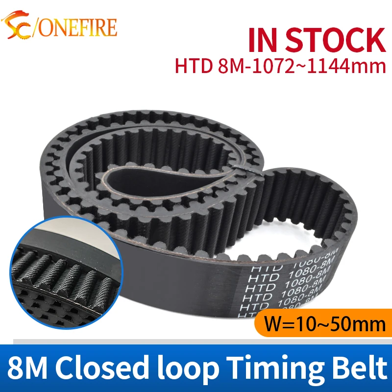 Htd 8M Rubber Timin…