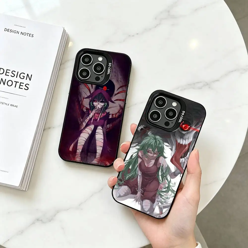 Anime Tokyo Ghoul Eto Phone Case For iPhone 17,16,15,14,13,12,11 Plus,Pro Max,XS,Colorful Silver Black Cover