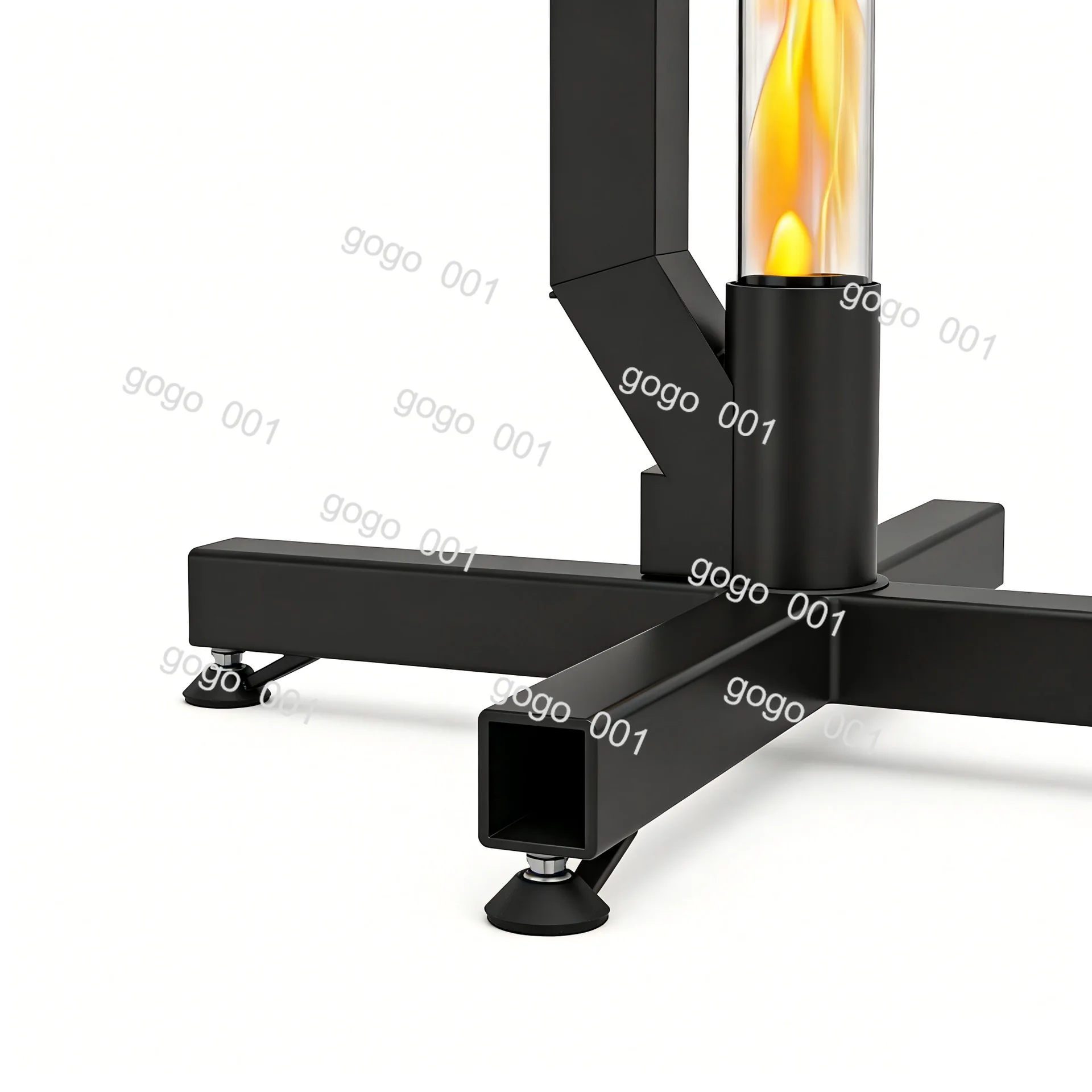 Vertical Outdoor Patio Heater, Wood & Pellet Burning Stove for Garden Backyard Camping, Portable Winter Warm Fire Pit