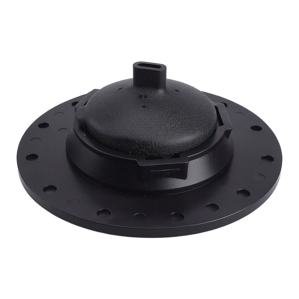 Fuel Pressure Regulator Flush Mount Kit Black Gas Cap Assembly Solution Snug Fit Design Rust Resistant Coating