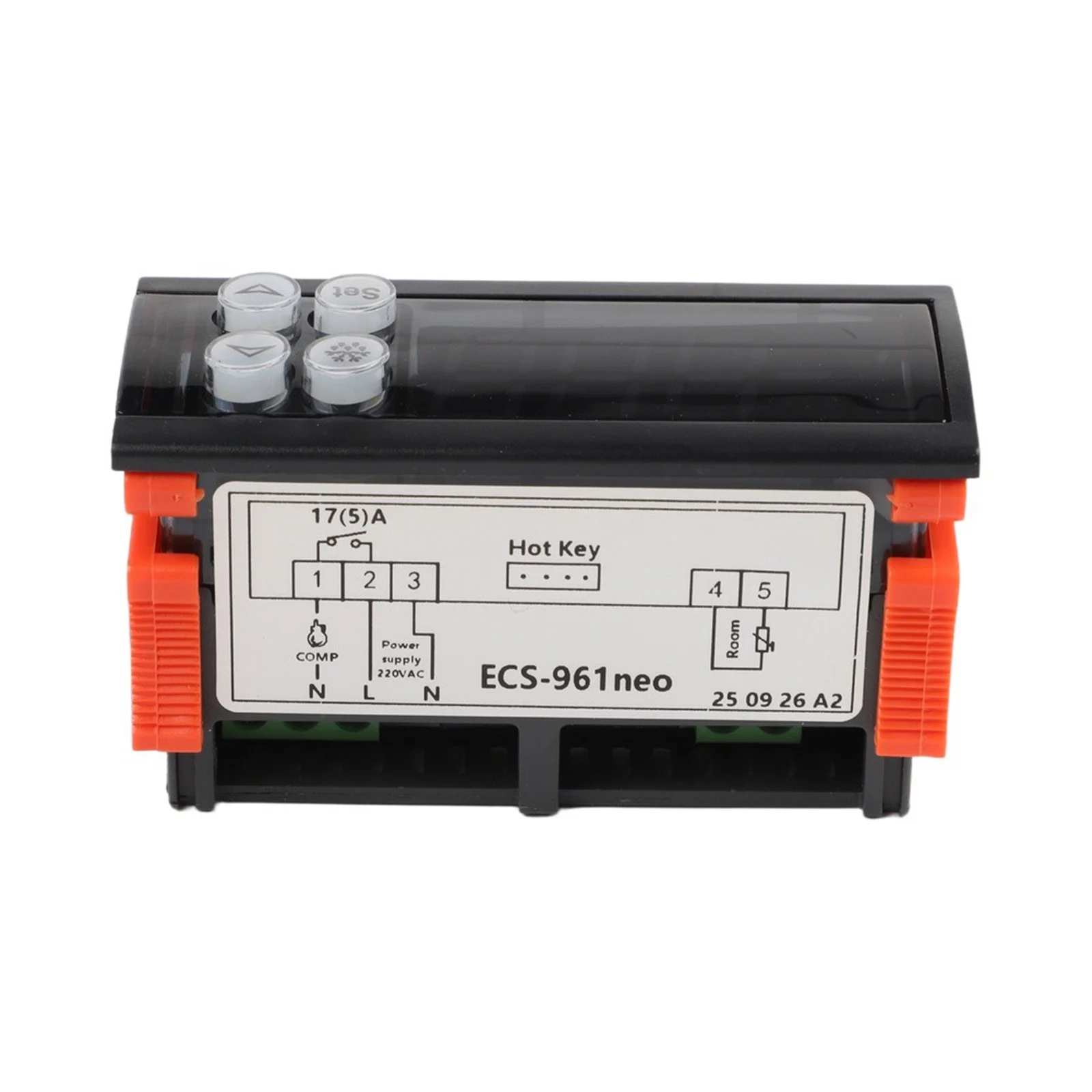 ECS961NEO Digital Thermostat 220V Temperature Controller with Clear Digital Display for Easy Temperature Monitoring