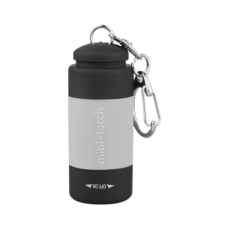 USB oplaadbare LED multifunctionele sterke lichte zak sleutelhanger zaklamp waterdichte buiten wandelen camping mini zaklamp