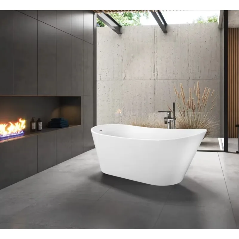 

Сертифицированная CE UPC овальная отдельно стоящая ванна, акриловые ванны для замачивания, одиночные ванны