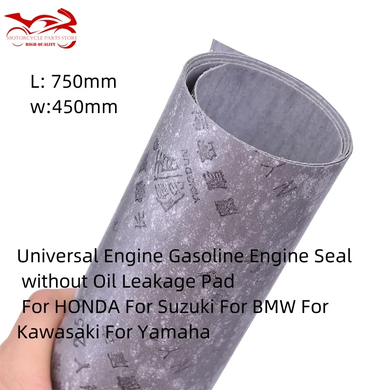 

0.5mm Motor Engine Gasoline Engine Seal without Oil Leakage Pad Gasket paper For Yamaha Benelli Husqvarna Ducati Aprilia Hyosung