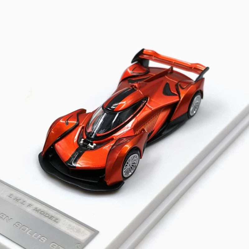 

LMLF 1:64 Solus gt спортивный автомобиль моделирование сплава модель автомобиля коллекция дисплей орнамент игрушка в подарок