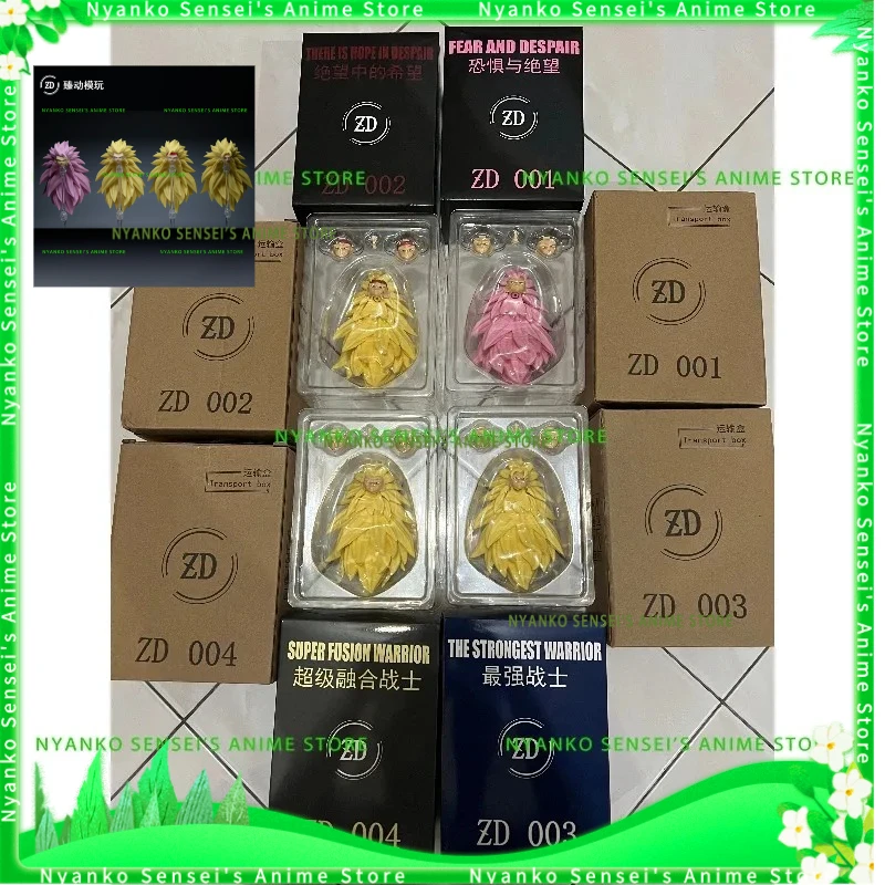 

В наличии ZD Модель Super Saiyan 3, скульптура головы, акк. Dragon Ball Goku Vegetto Burdock SSJ3 Фигурка Аниме Модель Игрушки Подарок