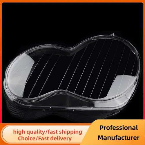 Imagen 2 del producto Cubierta de lente de faro delantero de coche, izquierda/derecha, Mercedes Benz Clase C W203, 4 puertas, C180, C200, C230, C260, C280, 2001-2007
