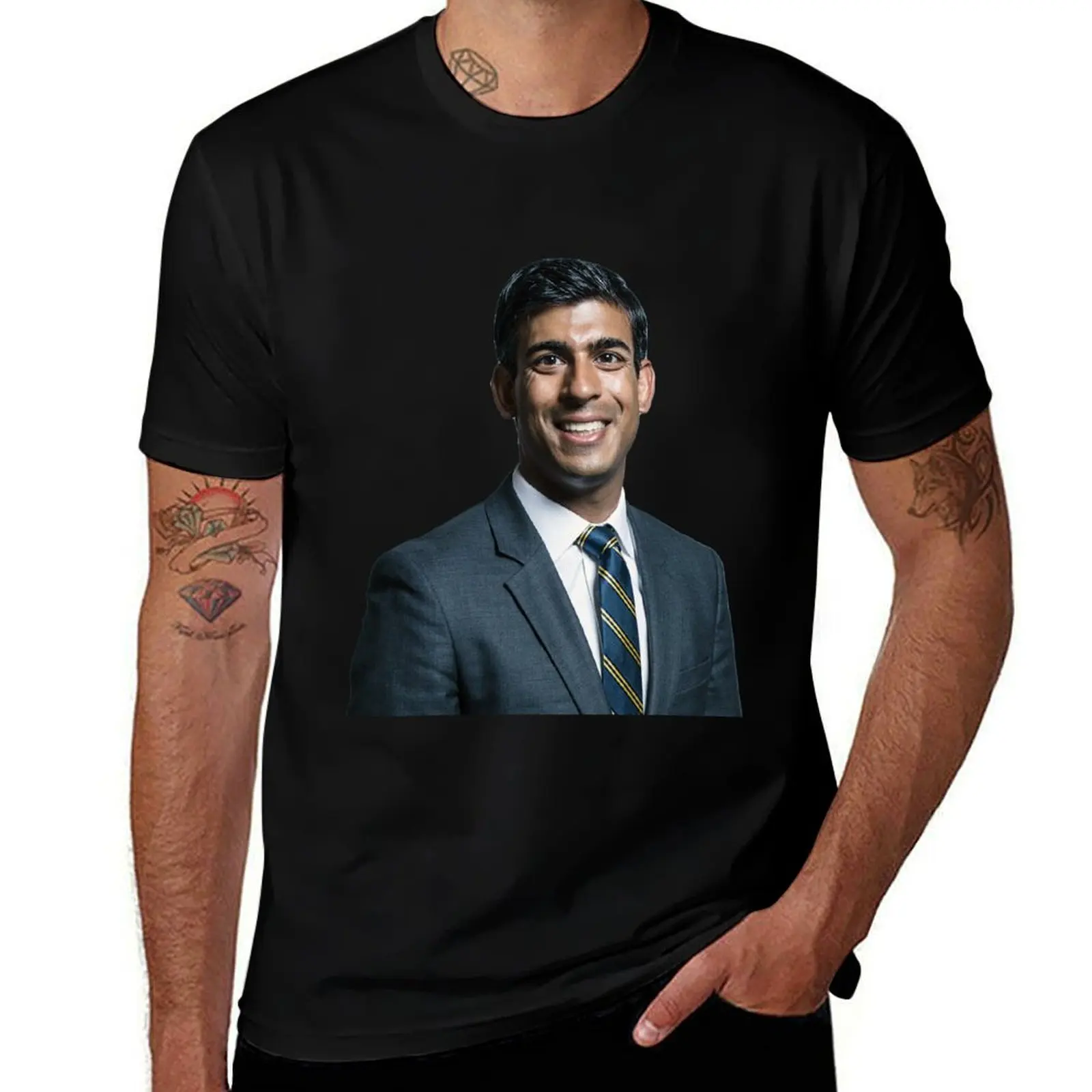 

Rishi Sunak T-Shirt funny costumes funny shirt cotton anime summer shirt mens big and tall t shirts