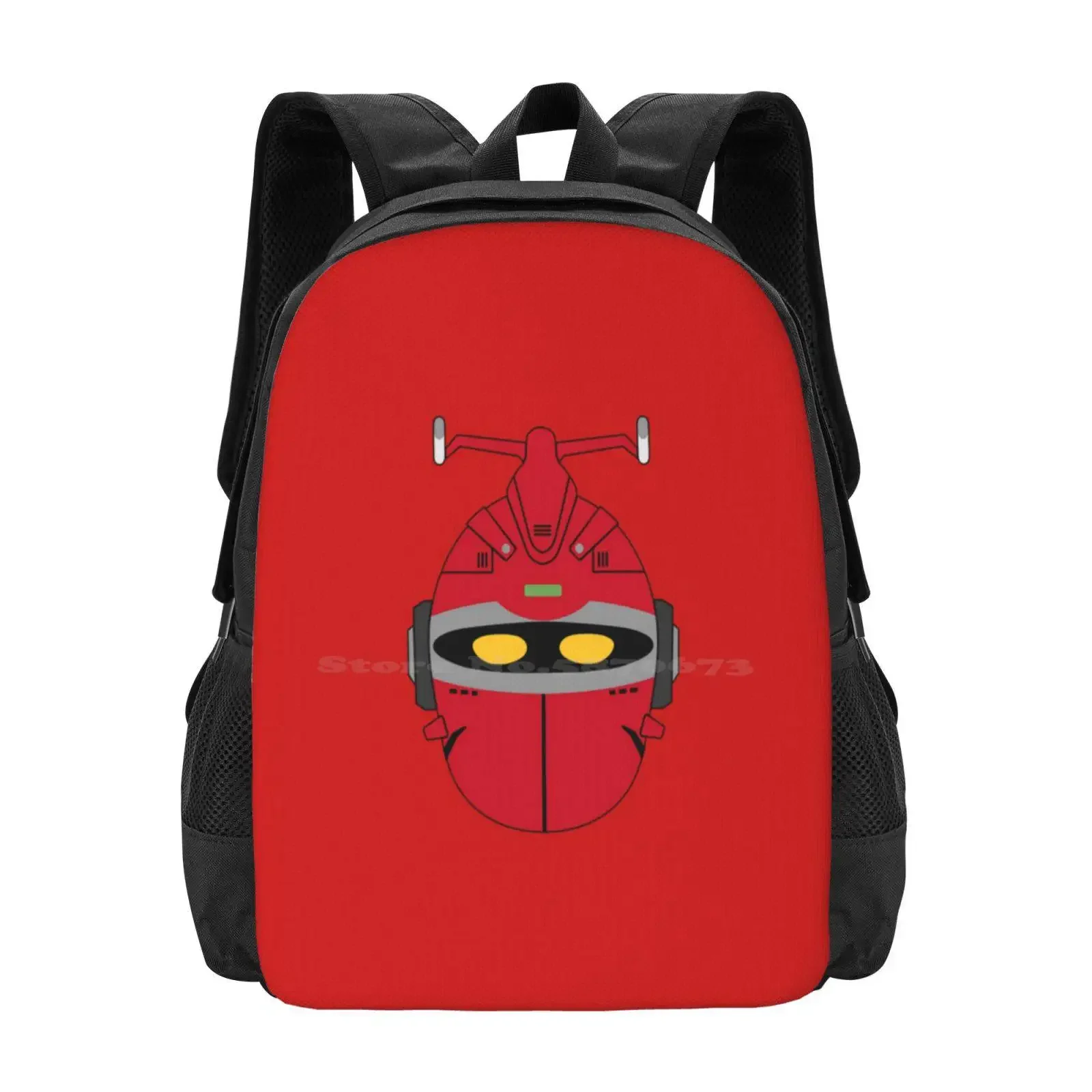 

Red Striker Borg Hot Sale Schoolbag Backpack Fashion Bags Big Bad Beetleborgs Kabuto Tokusatsu Metal Hero Juukou B Fighter