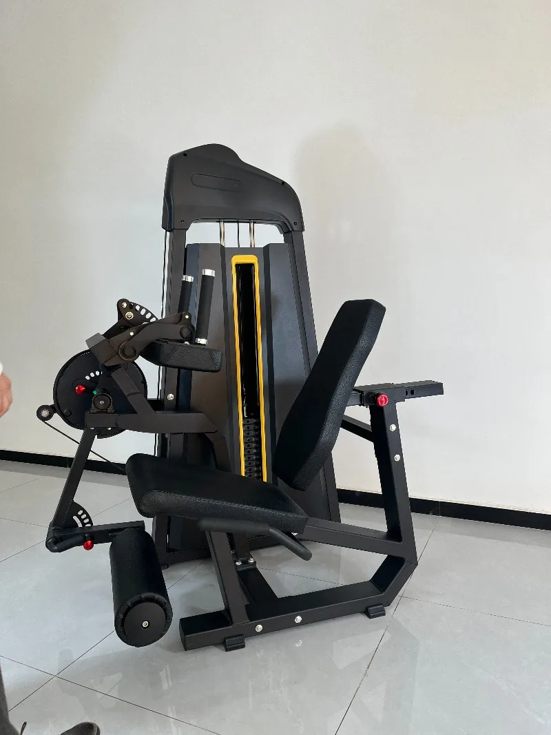 Commercial Plate Loaded Leg Extension Strength Training Machine Comprehensive Fitness Muscle Relaxation Functions for Gym Use
